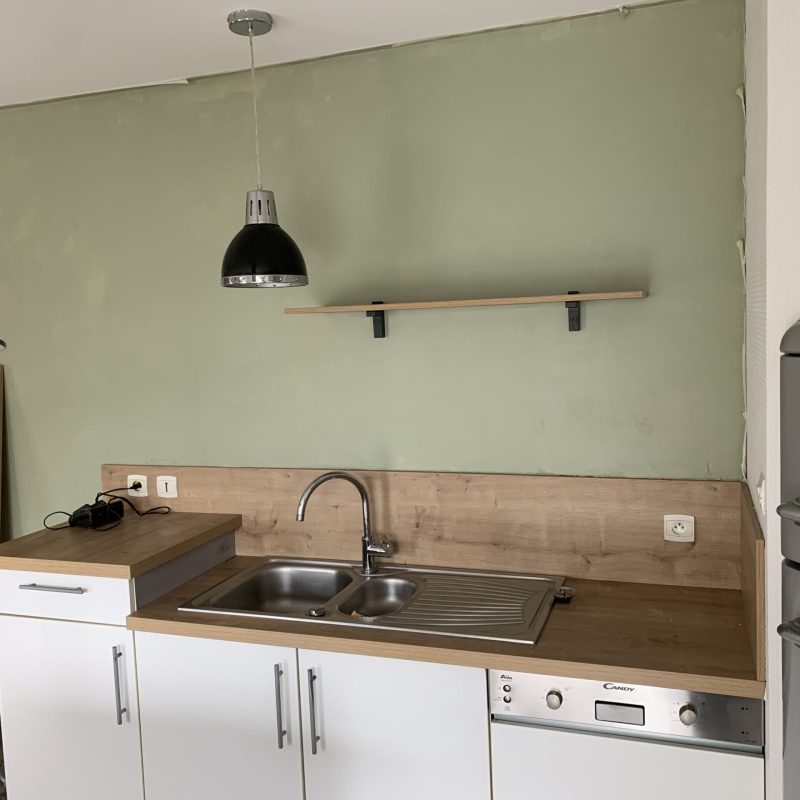 Remplacement des plans de travail de cuisine à AVOINE.